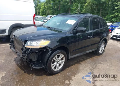 2010 Hyundai Santa Fe Se z USA, uszkodzony, nr VIN 5NMSH4AG5AH358409